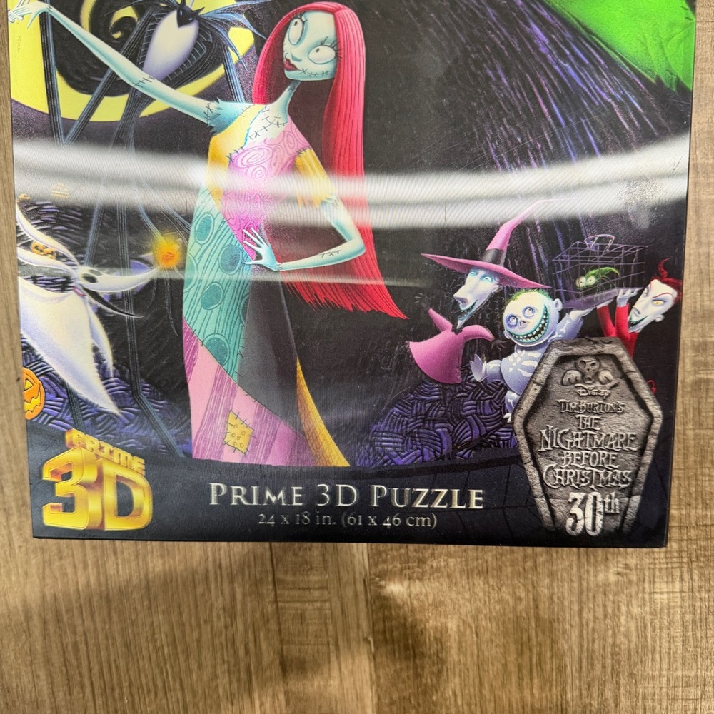 NEW Disney Nightmare Before Christmas 30th Anniversary Prime 3D Puzzle 500pc - Picture 2 of 6